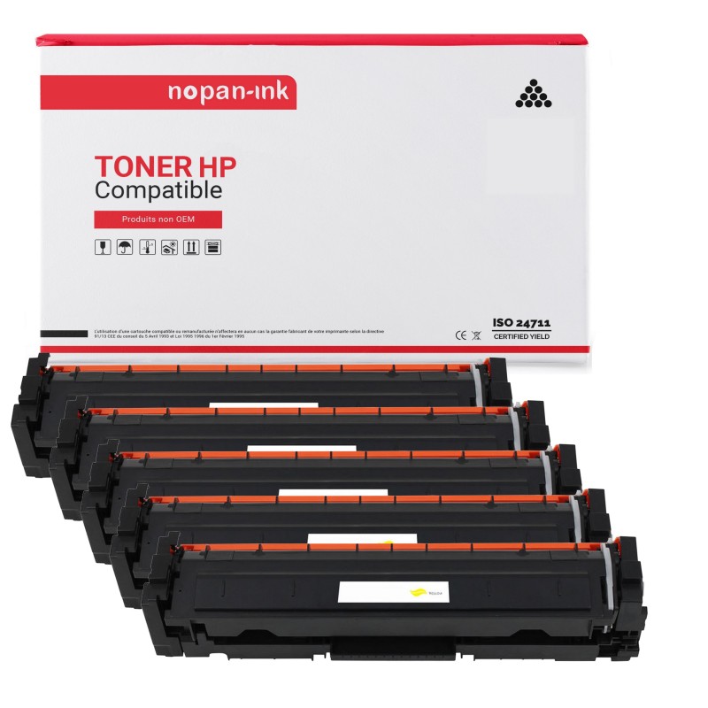 HP-CF410A (x2) + CF411A + CF413A + CF412A-Noir x2 + Cyan + Magenta + Jaune-PK5