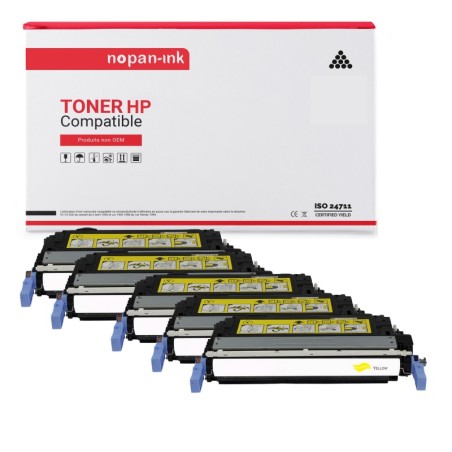 HP-Q6460A (x2) + Q6461A + Q6463A + Q6462A-Noir x2 + Cyan + Magenta + Jaune-PK5
