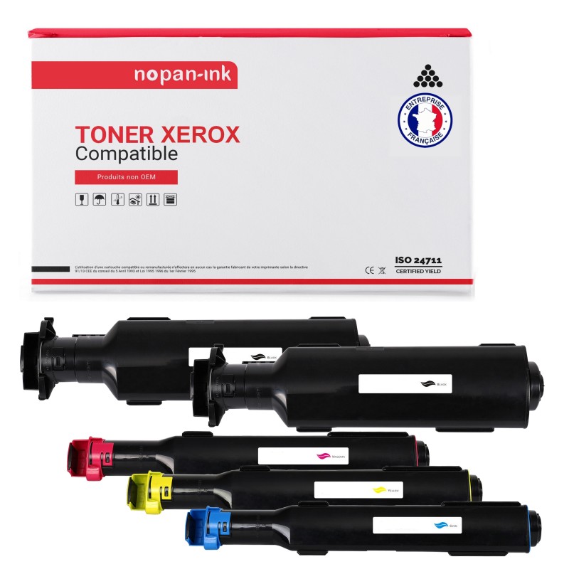XEROX-006R01318-Noir x2 + Cyan + Magenta + Jaune-PK5