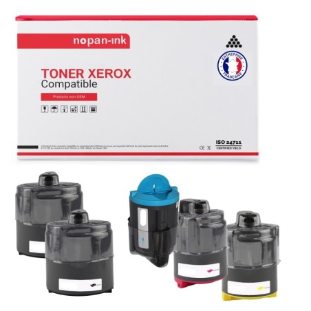 XEROX-106R01274-Noir x2 + Cyan + Magenta + Jaune-PK5