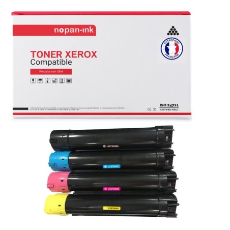 XEROX-106R01510 106R1510-Noir + Cyan + Magenta + Jaune-PK4