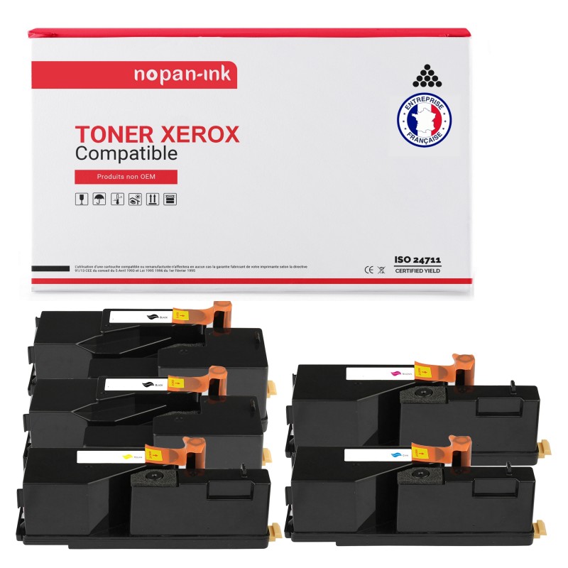 XEROX-106R01630 106R1630-Noir x2 + Cyan + Magenta + Jaune-PK5