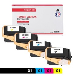 XEROX-106R02598 106R2598-Noir + Cyan + Magenta + Jaune-PK4