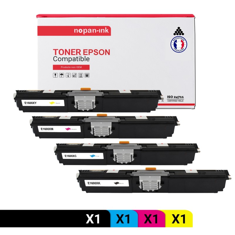 EPSON-C13S050557-Noir + Cyan + Magenta + Jaune-PK4