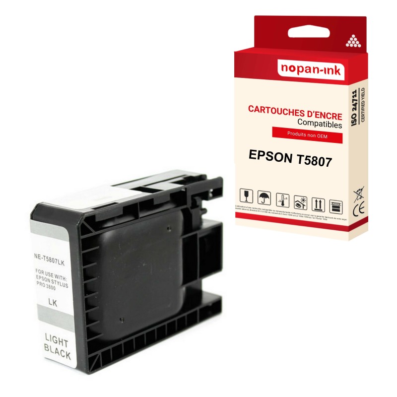 EPSON-T5807-Light Black-LBK