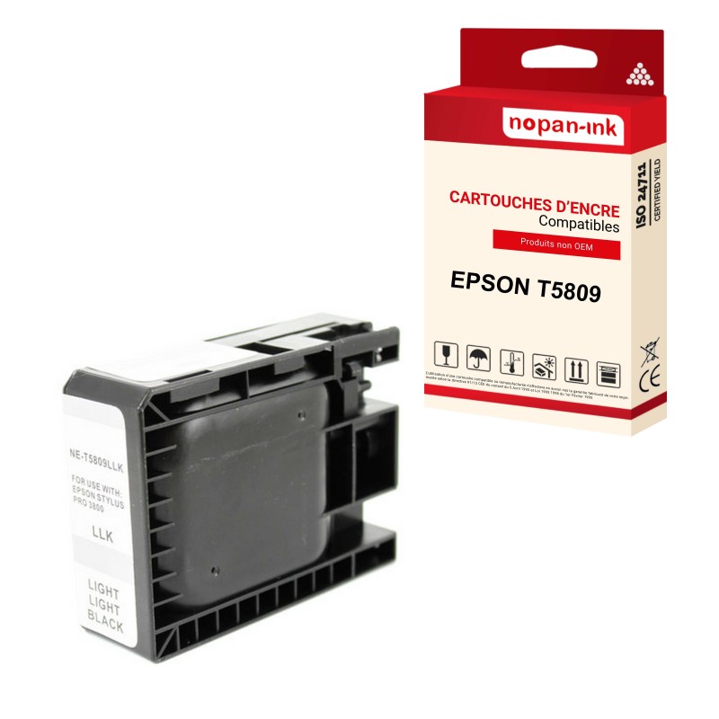 EPSON-T5809-Light Light Black-LLBK