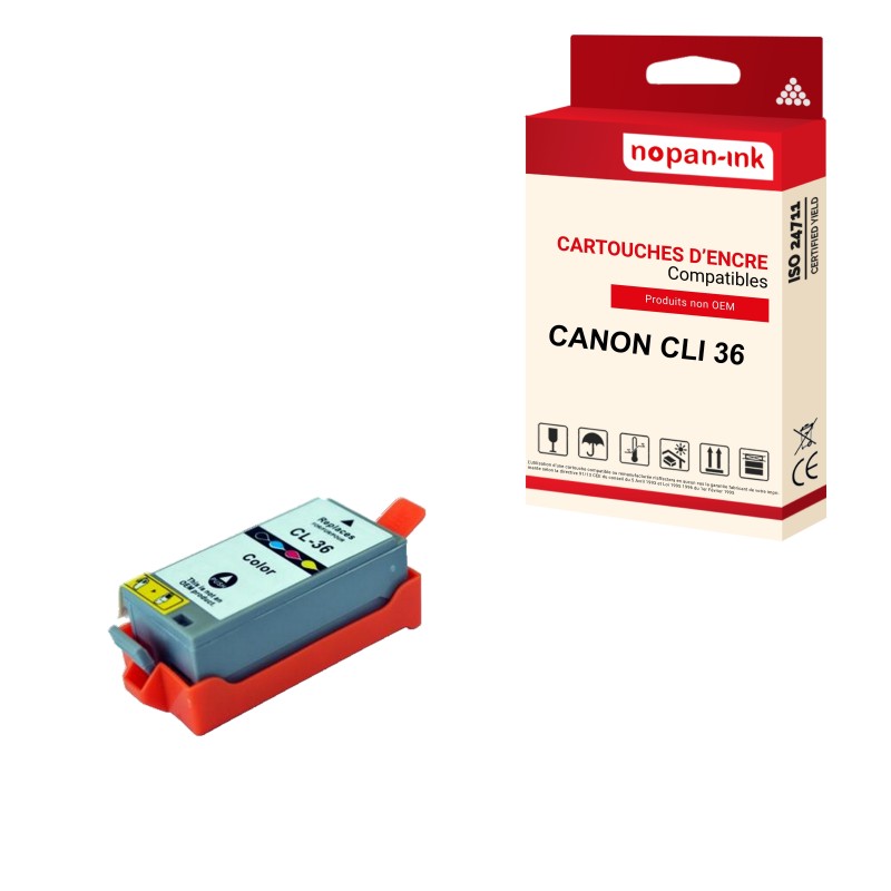 CANON-CLI 36XL-Couleur-CL
