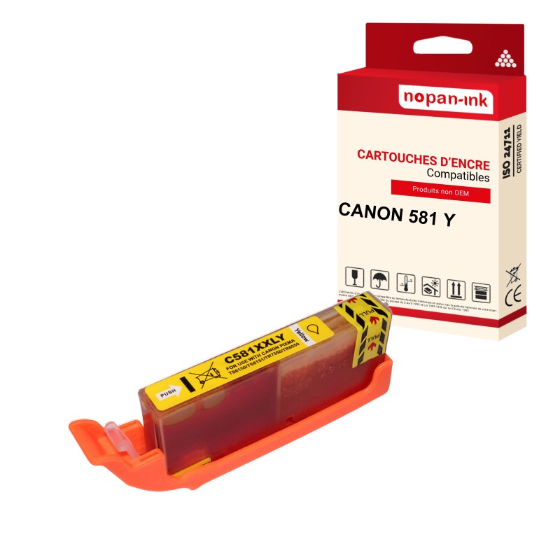 CANON-CLI 581XL-Yellow-Y