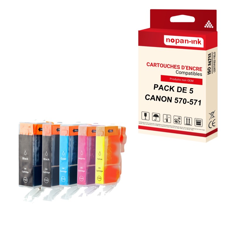 CANON-PGI 570XL - CLI 571XL-Multipack-JET PK5