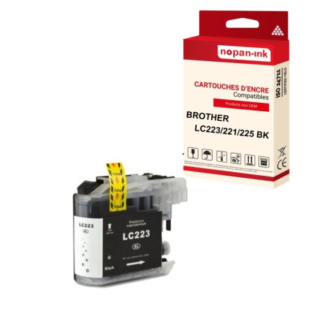 Brother-LC 223XL-Noir-BK