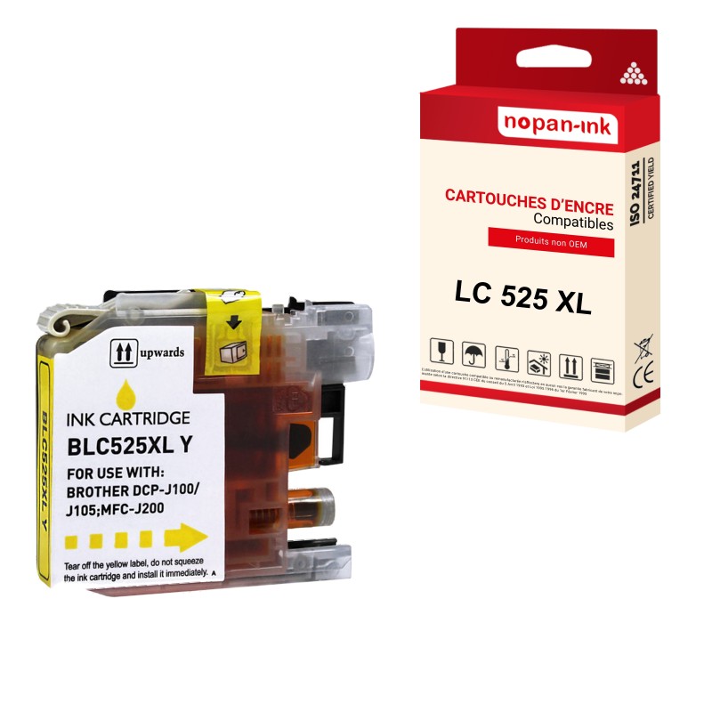 Brother-LC 525 XL-Yellow-Y