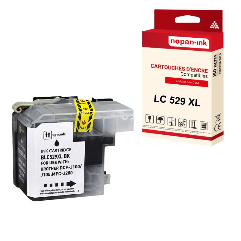 Brother-LC 529 XL-Noir-BK