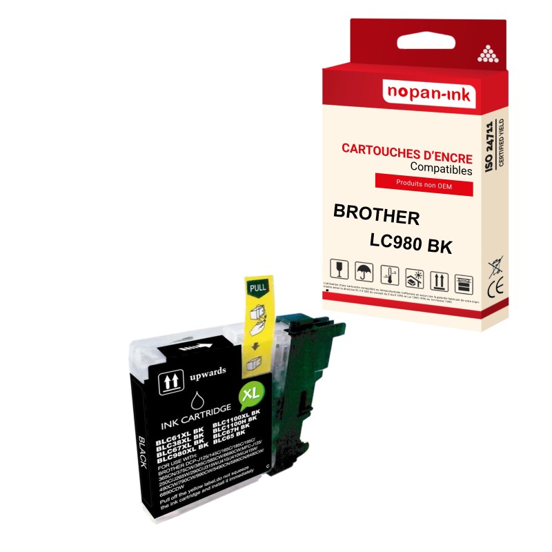 Brother-LC 985XL-Noir-BK