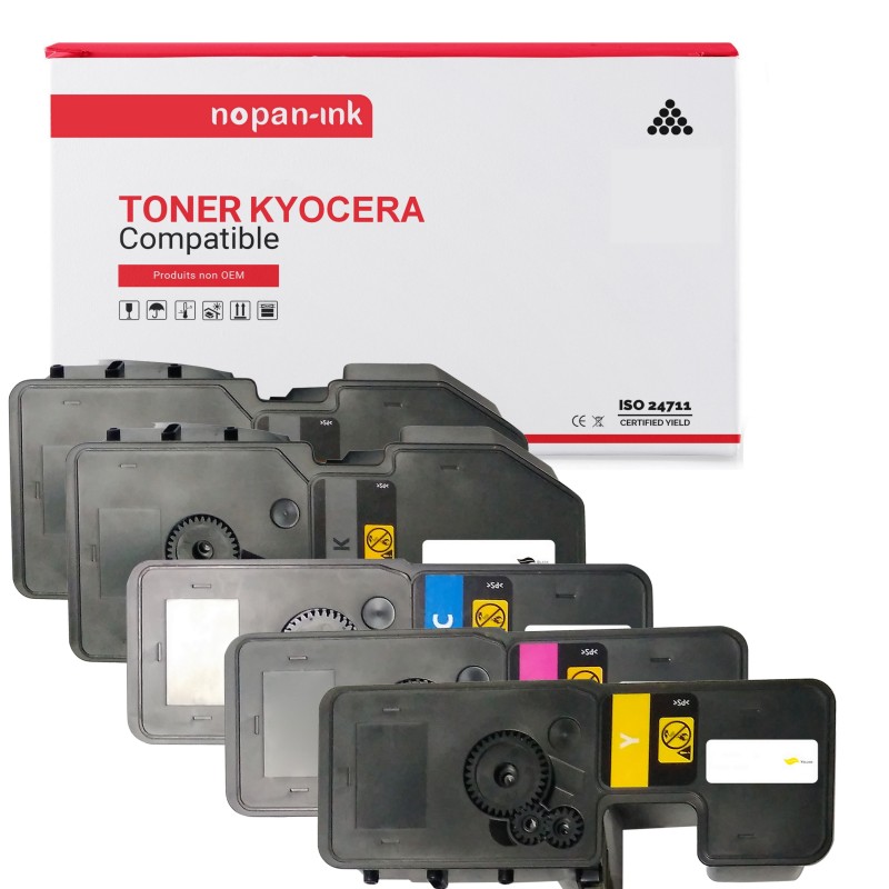 KYOCERA-TK5230K-Noir x2 + Cyan + Magenta + Jaune-PK5