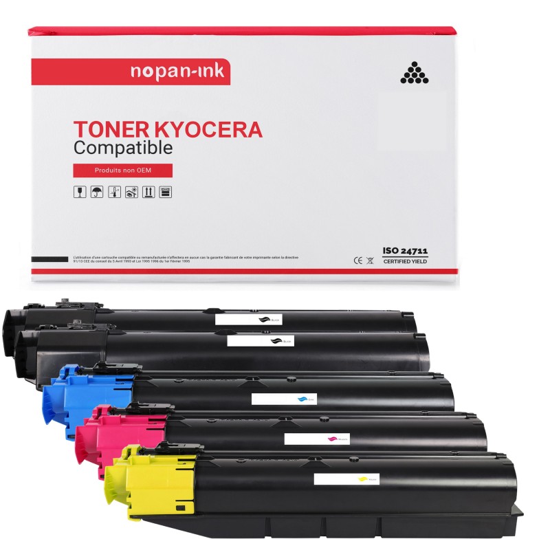 KYOCERA-TK8305K-Noir x2 + Cyan + Magenta + Jaune-PK5