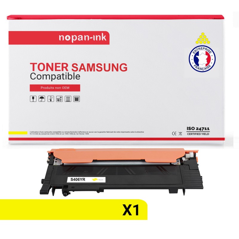SAMSUNG-CLT-Y406S ELS-Yellow-Y