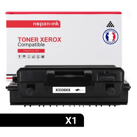 1066R03624 106R03624 (Noir) - 1 toner compatible Pour XEROX