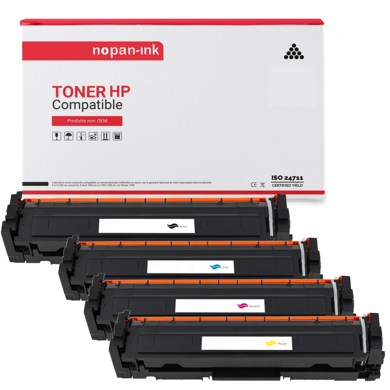 HP-W 2410A W2411A W2412A W2413A-Multipack-PK4
