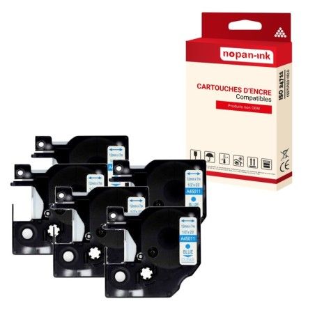 Dymo-45014-S0720540-blanc bleu-