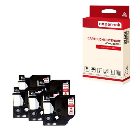 Dymo-45015-S0720550-rouge blanc-