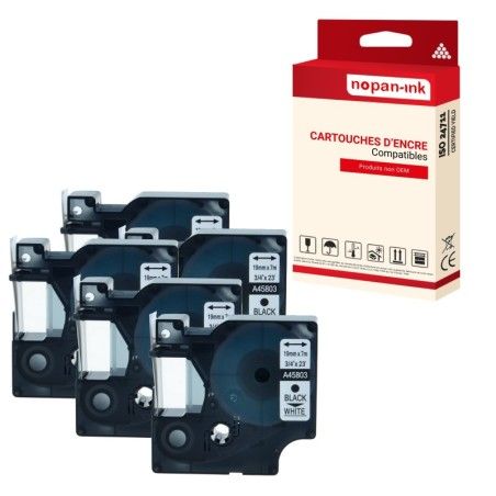 Dymo-45803-S0720830-Noir blanc-