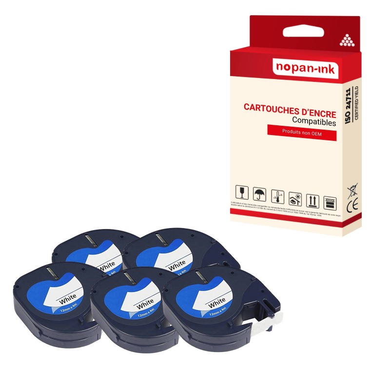 Dymo-91200-S0721510-Noir blanc-