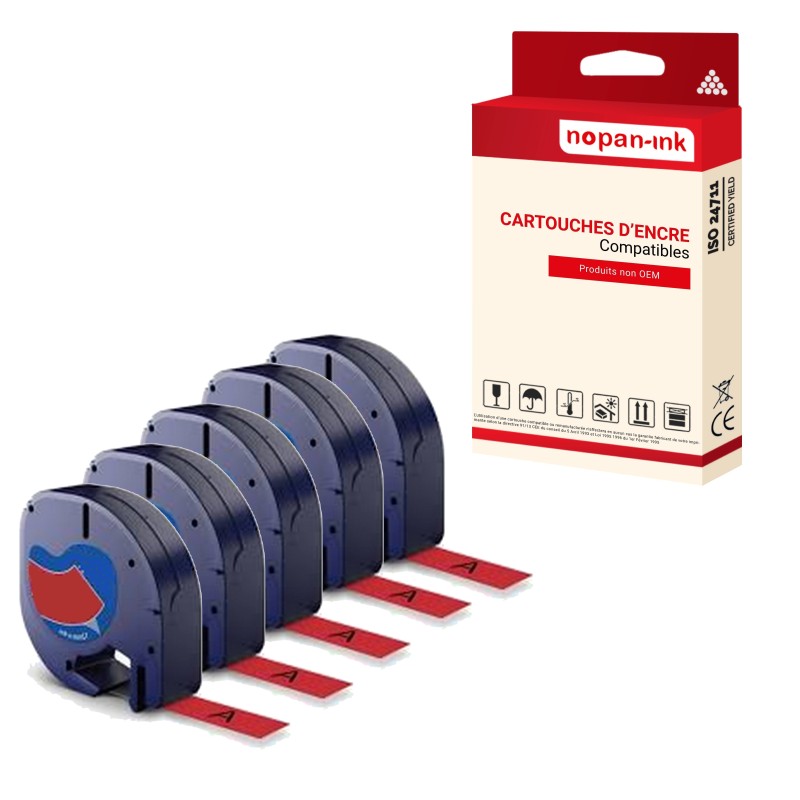 Dymo-91203-S0721630-Noir rouge-