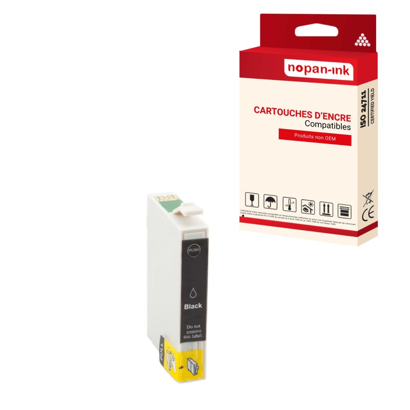 T0441 XL Noir - CARTOUCHE D'ENCRE COMPATIBLE POUR EPSON
