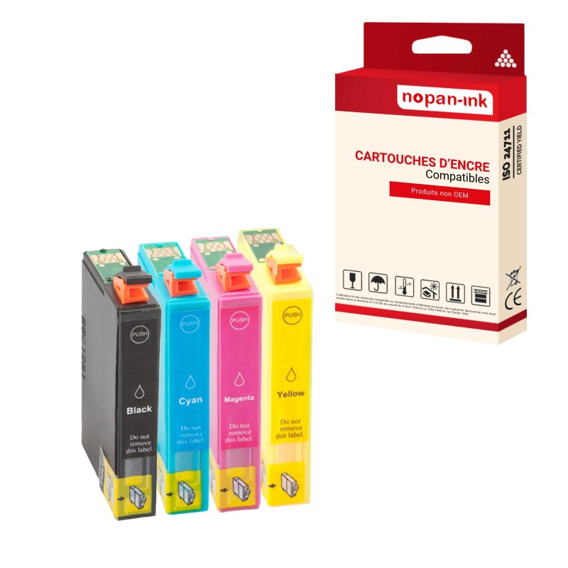 T0445 XL Multipack - CARTOUCHE D'ENCRE COMPATIBLE POUR EPSON