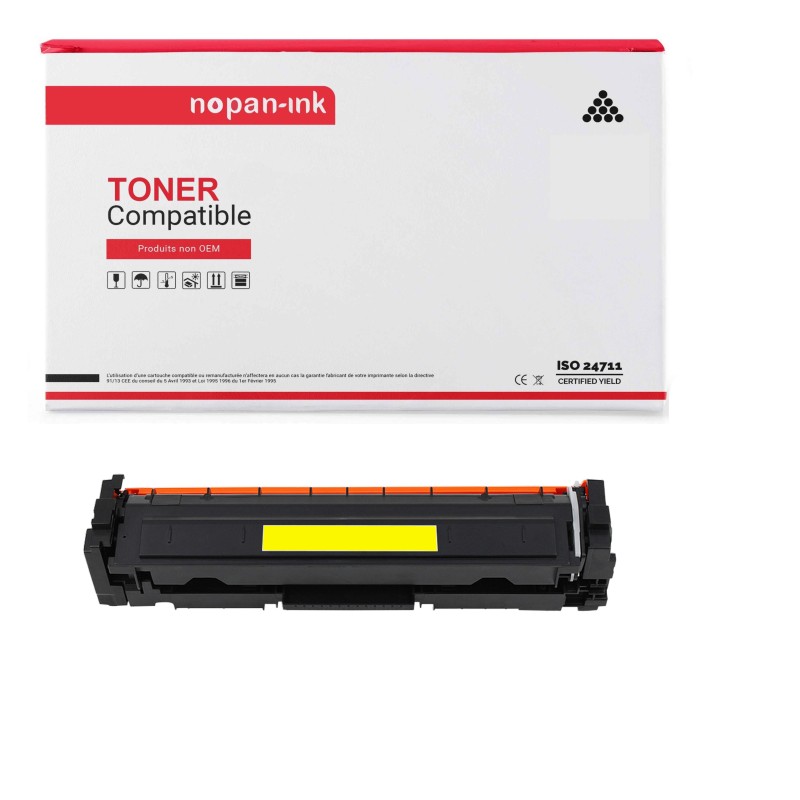 AVEC PUCE Toner HP W2212X W2212A Compatible 207X 207A YELLOW 2450 PAGES