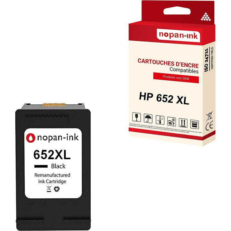 HP-652 XL-Noir-BK