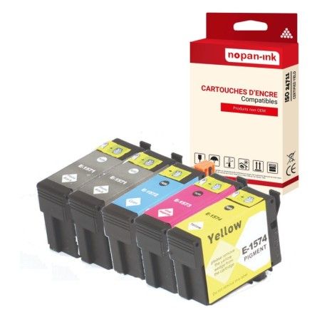 EPSON-(2)T1571 T1572 T1573 T1574-Multipack-PK5