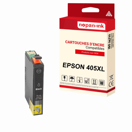 x1 Cartouche compatible pour EPSON 405 XL 405XL Noir (Valise)