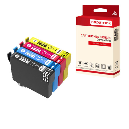 Cartouche pour EPSON 503XL Piments Compatible Multipack x 4 C13T09R64010 C13T09Q14010 C13T09R24010 C13T09R34010 C13T09R44010