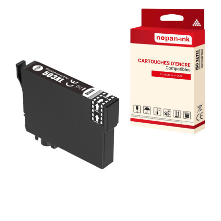 Cartouche pour EPSON 503XXL Piments Compatible Noir x 1 C13T09Q14010 - NOPAN-INK