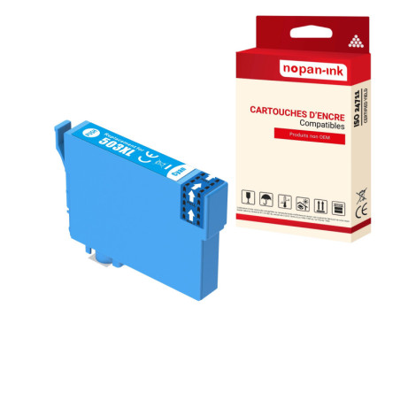 Cartouche pour EPSON 503XXL Piments Compatible Cyan x 1 C13T09R24010 - NOPAN-INK