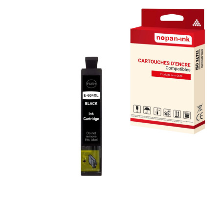 Cartouche pour EPSON 604XXL Ananas Compatible Noir x 1 C13T09Q14010 - NOPAN-INK