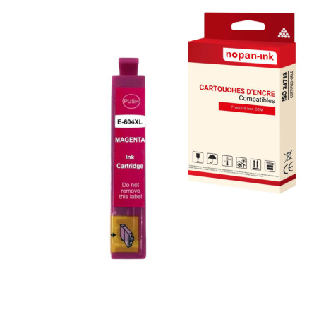 Cartouche pour EPSON 604XXL Ananas Compatible Magenta x 1 C13T09R34010 - NOPAN-INK