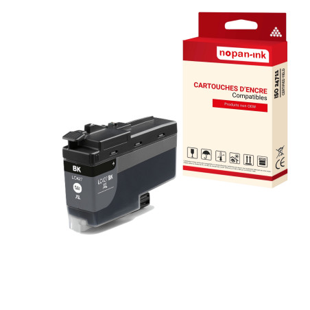 BROTHER LC427XL Cartouche Compatible Noir x 1  avec HL J6010DW, MFC J5955DW, MFC J6955DW, MFC J6957DW, MFC J6959DW.