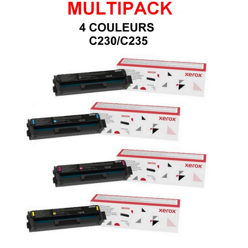Pk 4 toner Xerox C230/C235 de marque originale  Xerox
