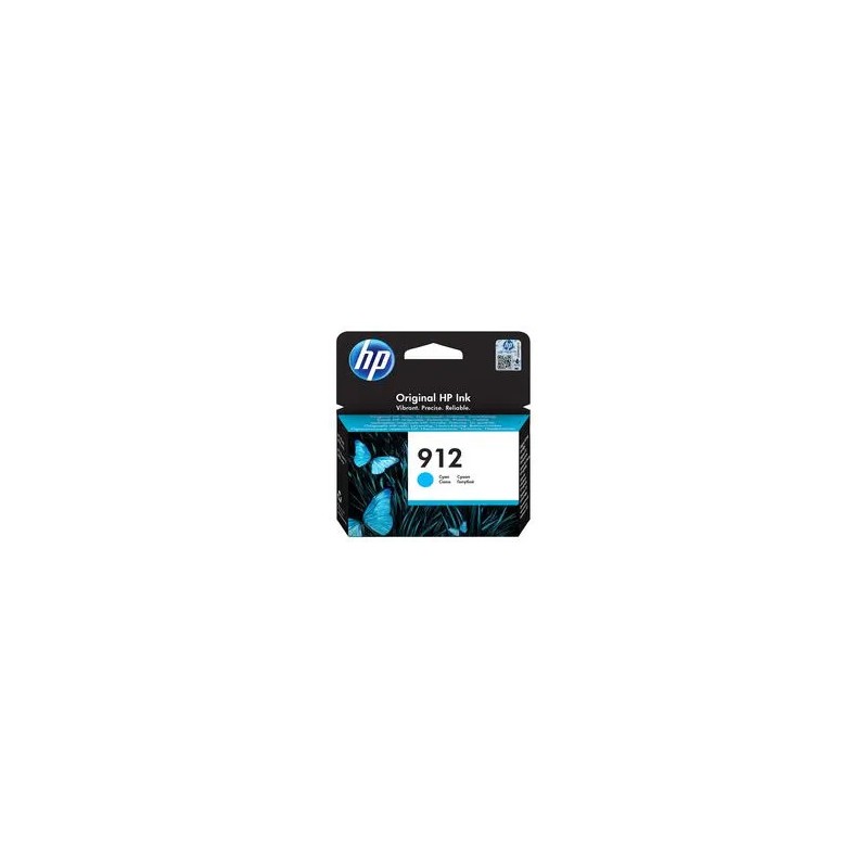 HP 912 Cyan 3YL77AE cartouche originale