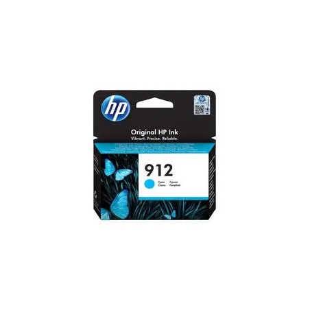 HP 912 Cyan 3YL77AE cartouche originale