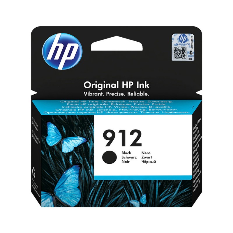 HP 912 noir 3YL80AE CARTOUCHE ORIGINALE