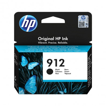 HP 912 noir 3YL80AE CARTOUCHE ORIGINALE
