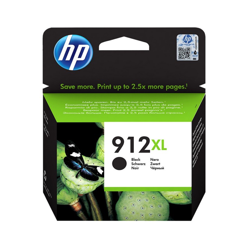HP 912 XL noir 3YL84AE CARTOUCHE ORIGINALE