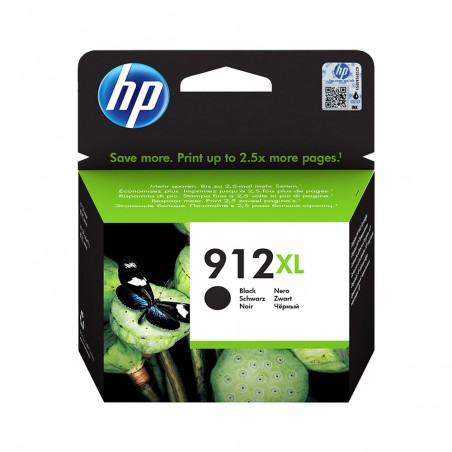 HP 912 XL noir 3YL84AE CARTOUCHE ORIGINALE