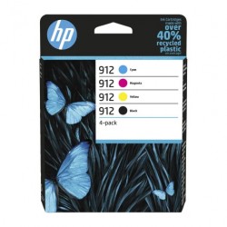 X 4 HP 912 6ZC74AE noir,...