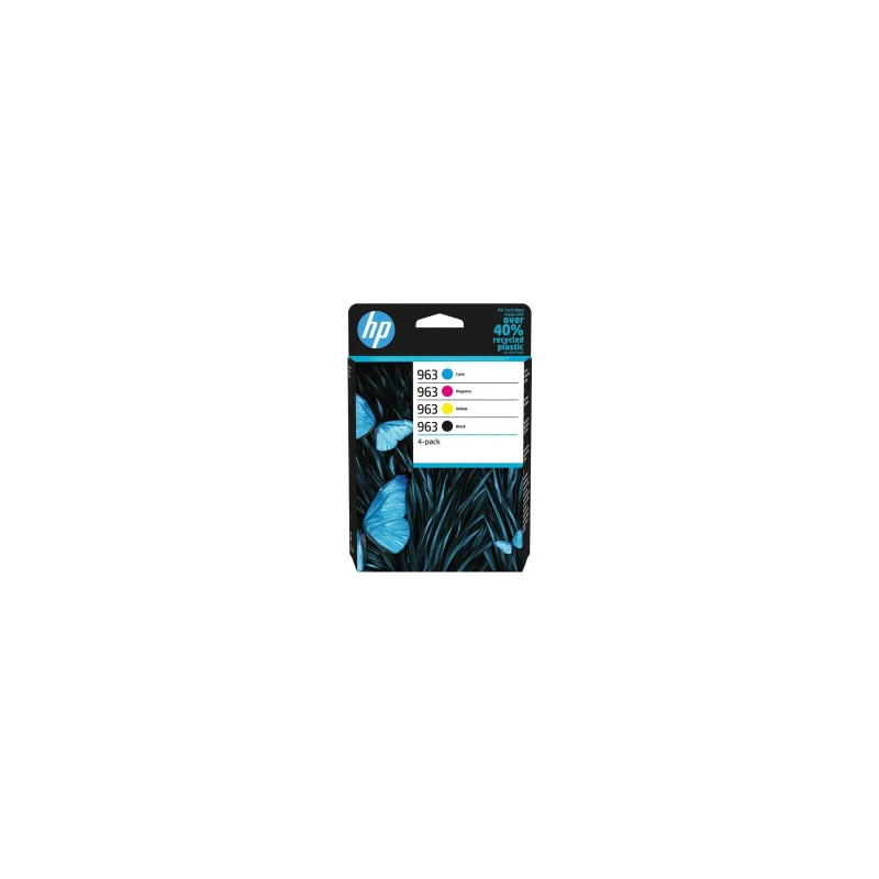 Lot D’encres HP 962/963/964/965 Originales – Noir, Cyan, Magenta, Jaune – NEUF (exp 2026)