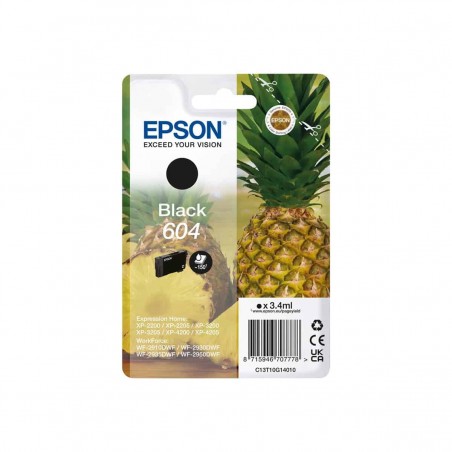 EPSON 604 noir C13T10G14010 CARTOUCHE ORIGINALE