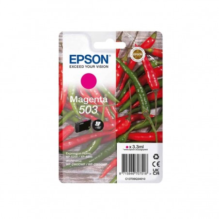 EPSON 503 magenta C13T09Q34010 CARTOUCHE ORIGINALE